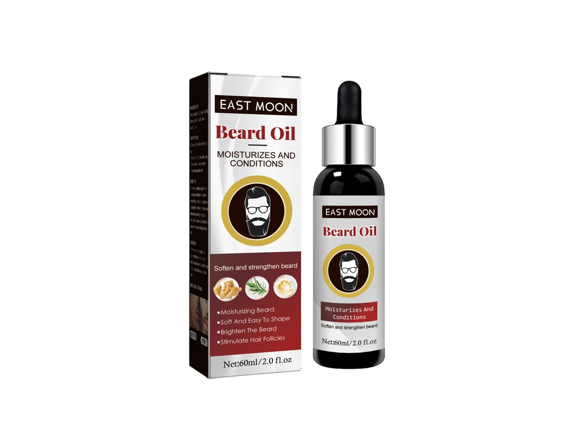 Óleo de Barba East Moon Hidratação Forte Reparo