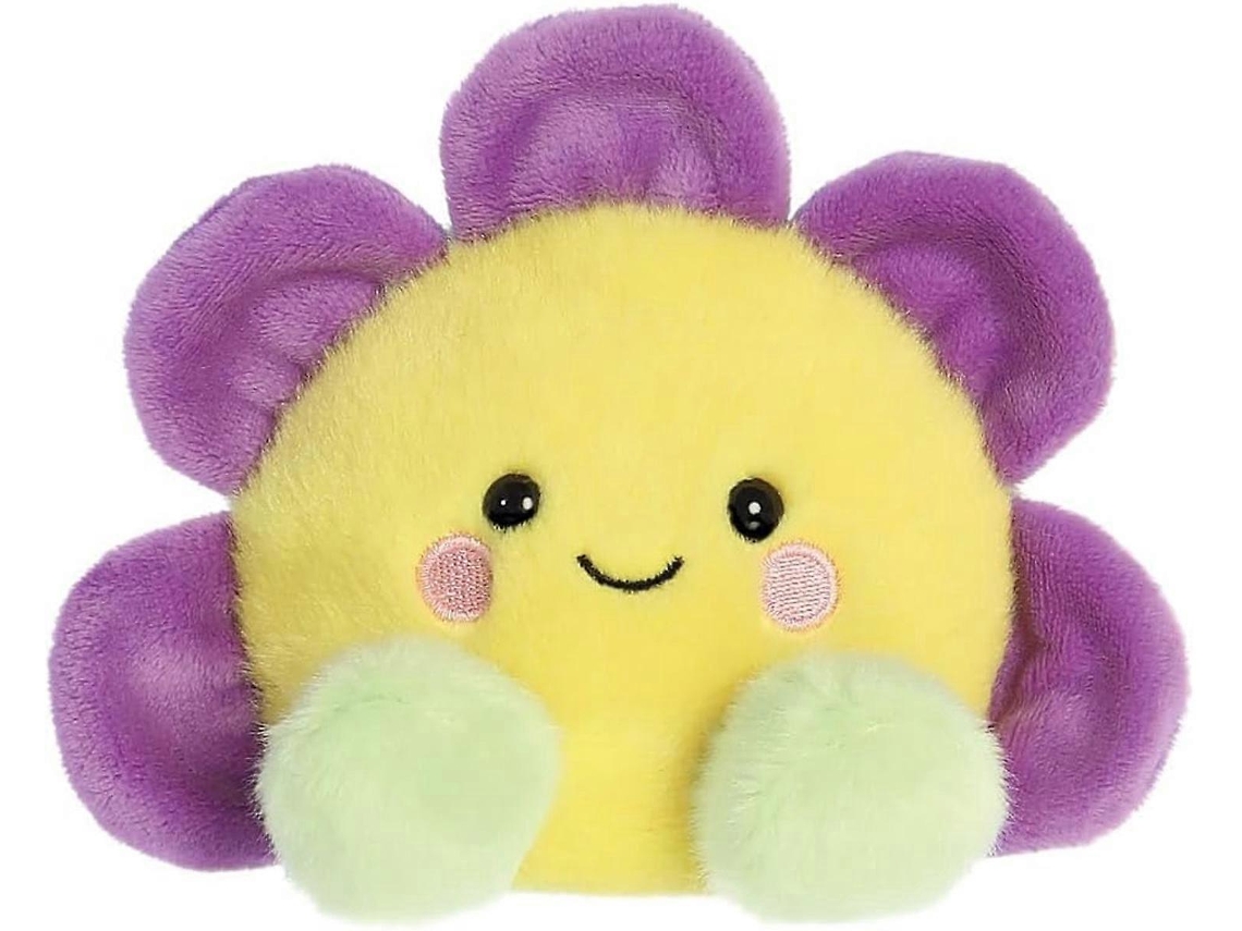 Aurora Palm Pals Fallon Flower Pelúcia Macia 5 Polegadas Brinquedo Ecológico