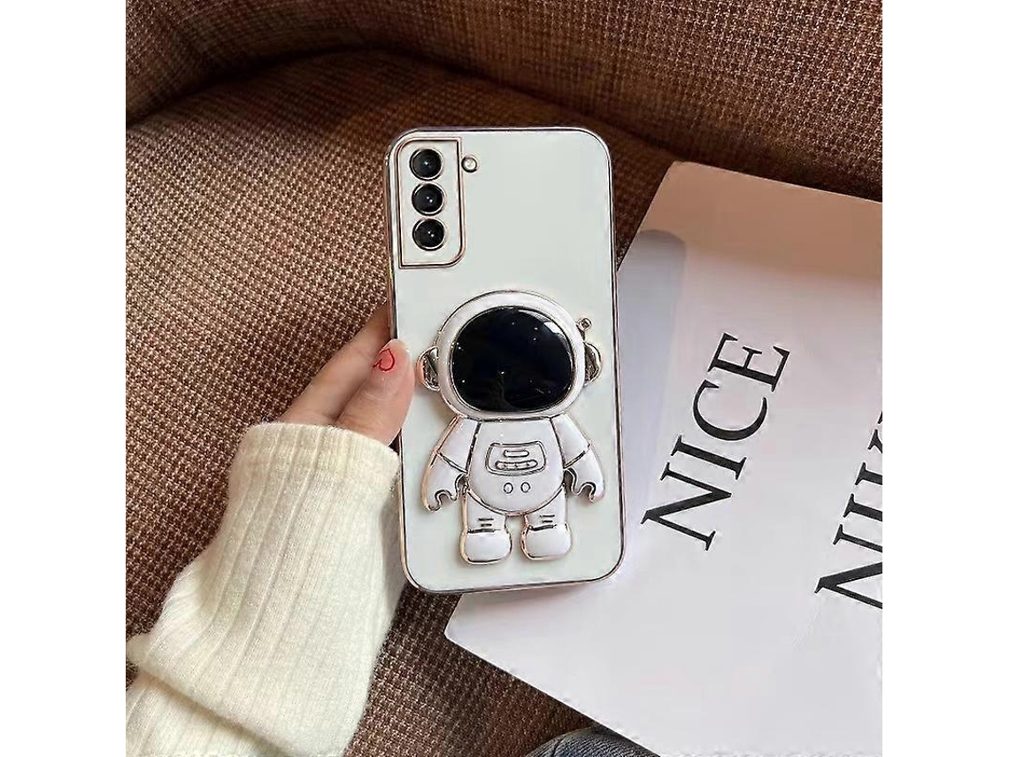 Capa De Celular Com Suporte De Astronauta Para Samsung Galaxy S20 Ultra