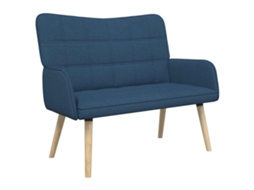 Sofá para 2 Pessoas Azul 115 X 61 X 87 Cm Tecido MAISON EXCLUSIVE