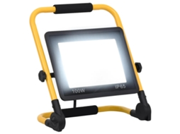 Vidaxl Projetor C/ Iluminação Led E Pega 100 W Branco Frio