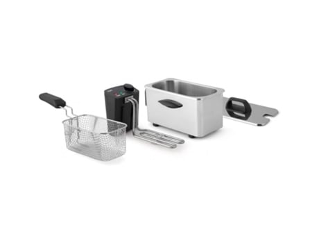 Fritadeira Elétrica ROMO 2000W 3,5L Aço Inoxidável Filtro De Azeite Pode Ser Lavado Na Máquina De Lavar Louça