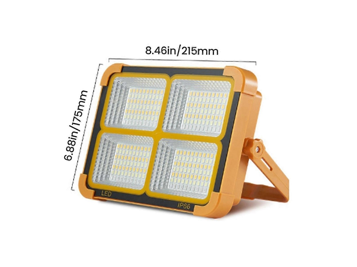 Lanterna De Acampamento Recarregável De 6000 Mah, 1500 Lm, 288 Leds, Lanterna Magnética Potente Para Reparo Olysi Shop