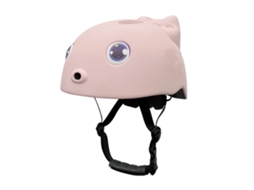 Rebe-casco Para Niños Niñas Ligero Ajustable Multideporte Bicicleta Patinete Skate Rosa Claro