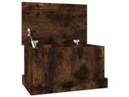 Storage Box, Storage Boxes Vidaxl Marrom Madeira Processada (50 X 30 X 28 Cm)