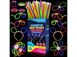 Pulseiras Luminosas, 230 Conjuntos para Festas, Decoração de Natal e Presentes Ano Novo, Ergonômico, Uso Diário STELASPLEN