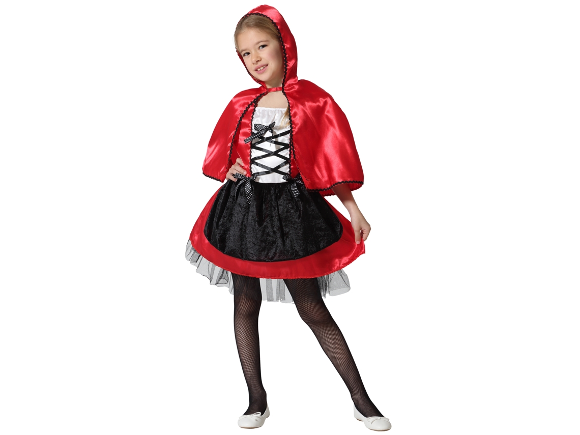 Fato Capuchinho Vermelho 10 a 12 anos Atosa