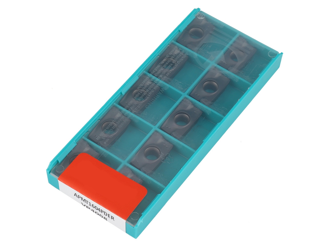 10pcs Apmt1604pder Vp4008 Inserts De Carbeto Para Torneira Lâmina De Usinagem
