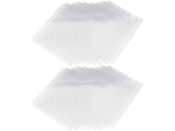 Pochettes Photo Transparentes Protège Pages Foto 50 Em Plastique Argenté Recharge 50 Feuilles Para Álbum Para
