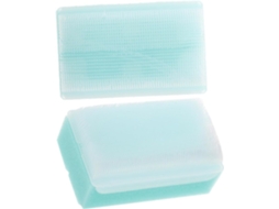 Lurelia Kit De 2 Escovas De Banho Para Bebé De Cuidado Corporal, Cerdas Macias, Massagem Suave E Portátil, Uso Diário