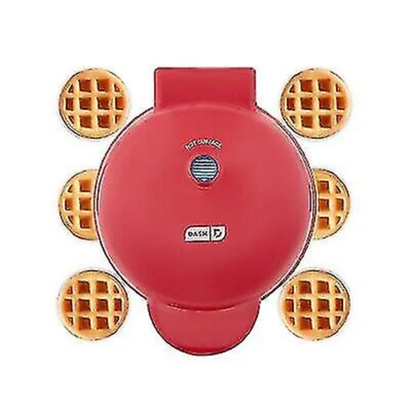 Máquina De Waffles Dash Express, Vermelha, Nova