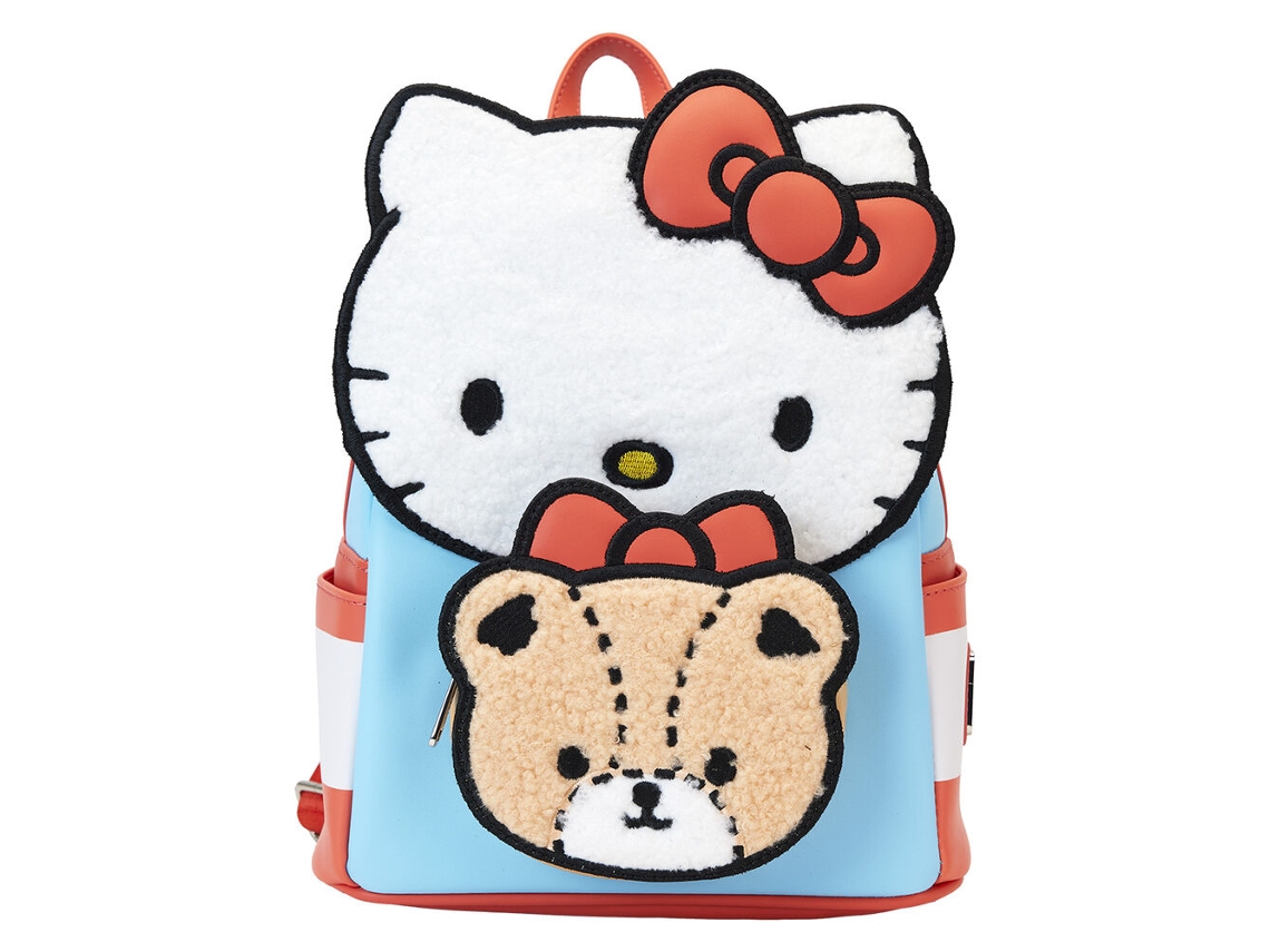 Mochila Loungefly Hello Kitty - Hello Kitty E Urso 26cm
