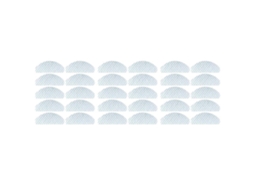 30 pads de limpeza para Ecovacs Deebot Ozmo T9 T8 com peças de substituição para aspirador robô
