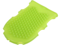 Escova De Banho Ergonômica Silicone Com Dupla Face Para Esfoliação E Massagem Corporal