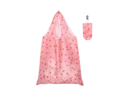 Sacola Reutilizável Feminina para Compras, Viagens, Dobrável, em Poliéster, Portátil. GOKOCO