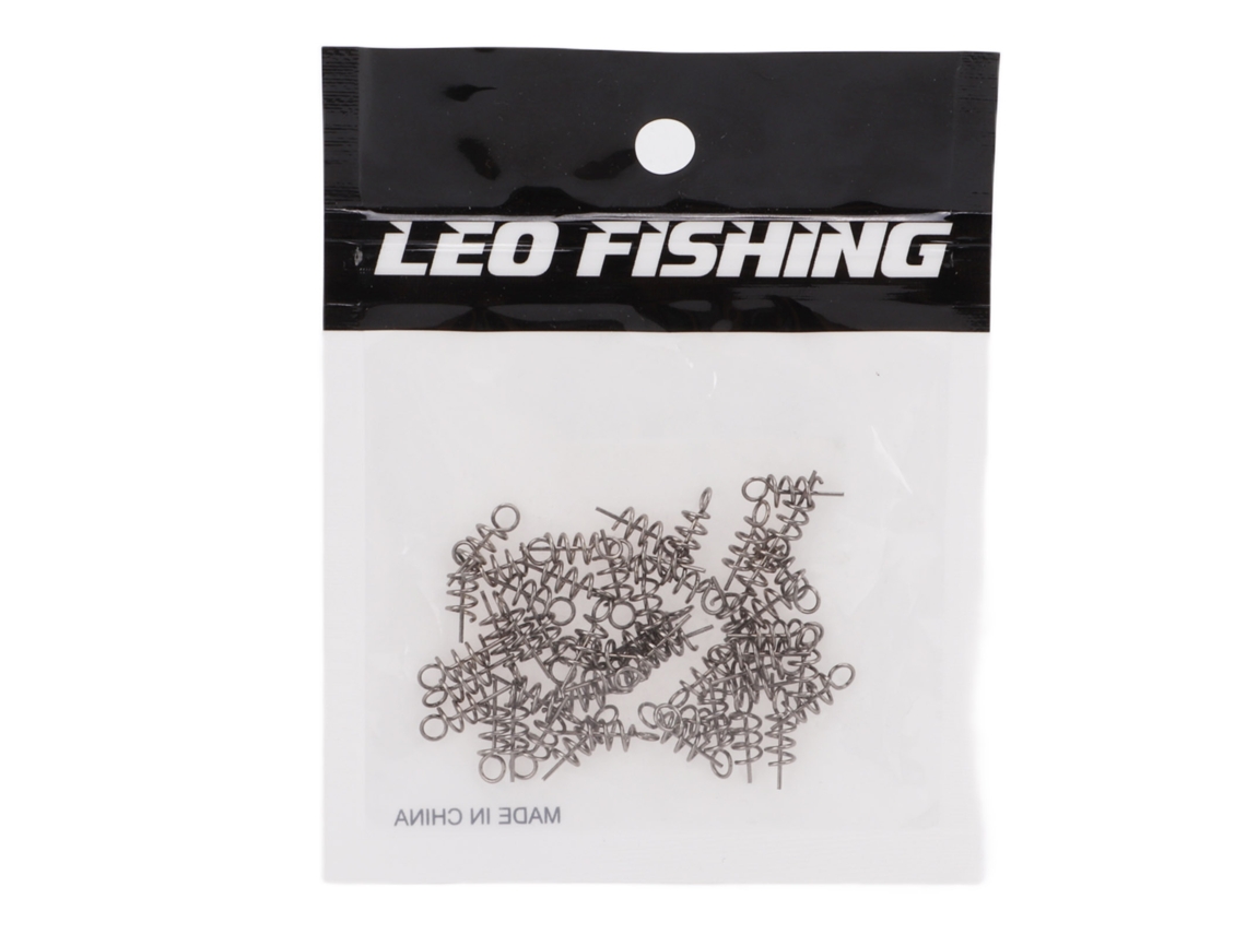 50 Molas de Isca de Pesca Aço Inox