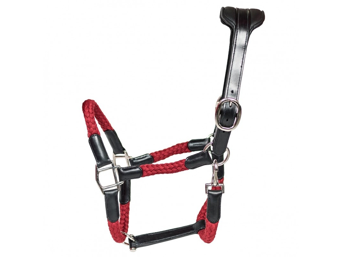 Cabresto e corda de couro para cavalos Cavaletti Tara