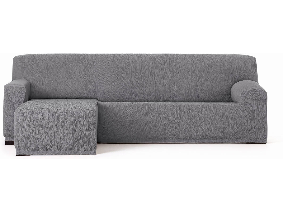 Capa de Chaise Longue Esquerda para Braço Curto EYSA Premium Troya (310 x 170 x 110 cm - Poliéster - Cinza)