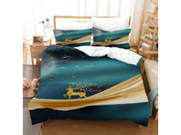 Capa de Edredom Infantil em Microfibra Fronha 200x200 Cm (LxA)