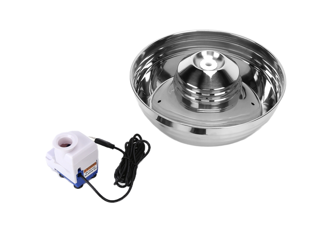 Laxiscreed Dispenser De Água Para Pets Com Fontanela, Usb E Corda De 1,8 Metros