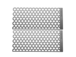 2 Réguas Para Pintura Com Strass Régua De Malha 5d Em Aço Inoxidável Grades Branco Aplicação Quadrado, Strass Parcial E