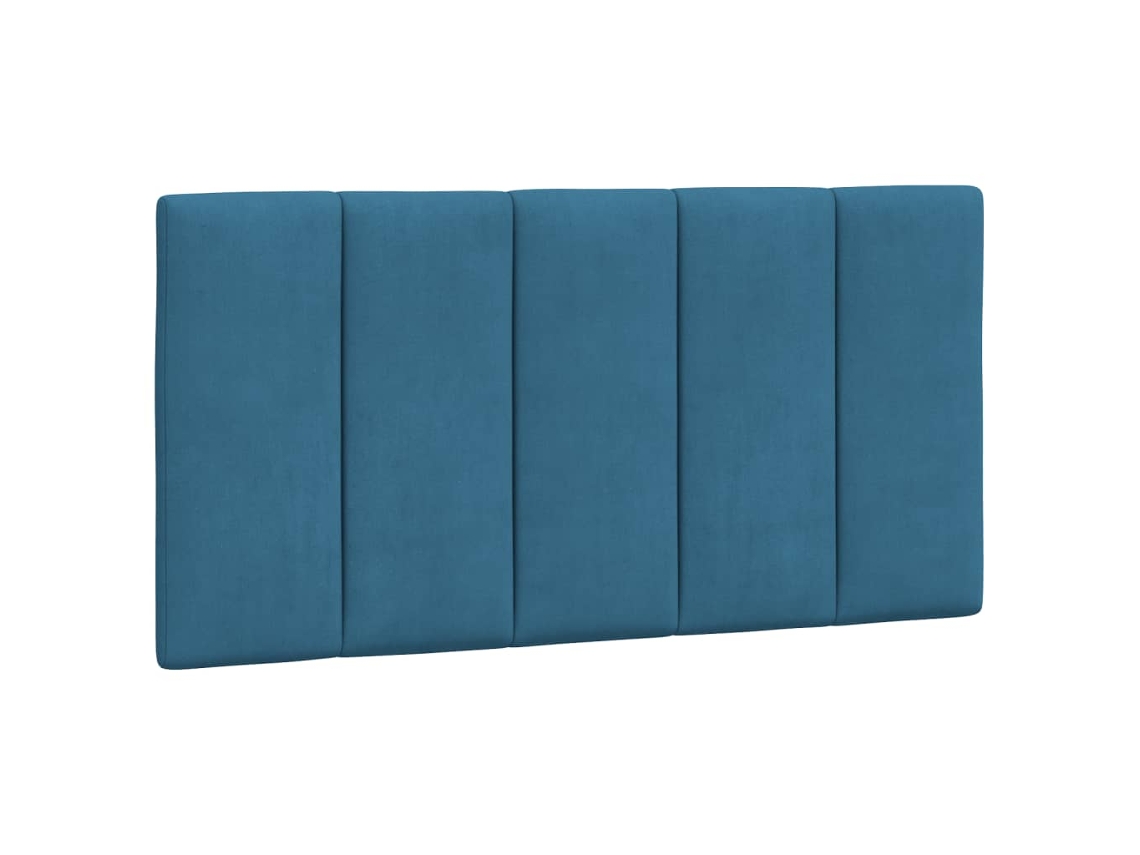 Travesseiro de Cabeça Hanko 100 cm Veludo Azul MAISON EXCLUSIVO