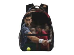 Mochila Novak Djokovic F189 Para Estudantes, Leve E Durável, À Prova Dágua E Com Alça De Ombro Ajustável C189 Olysi Shop