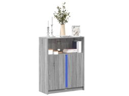 Aparador 77x34x100 cm Derivados de Madera Sonoma Gris