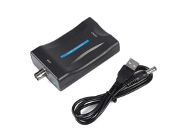 Conversor De Vídeo Bnc Para Hdmi 1080p/720p, Bnc Fêmea, Adaptador Conversor, Para Monitor, Dvd Etc Preto Bestvite