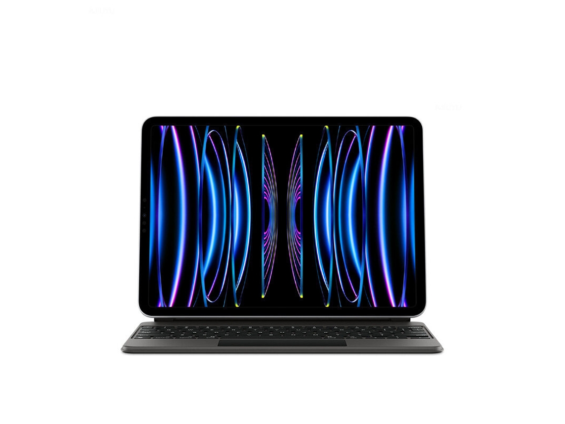 Capa protetora multilíngue MDUG com teclado, touchpad e retroiluminação para iPad Air 11 M2