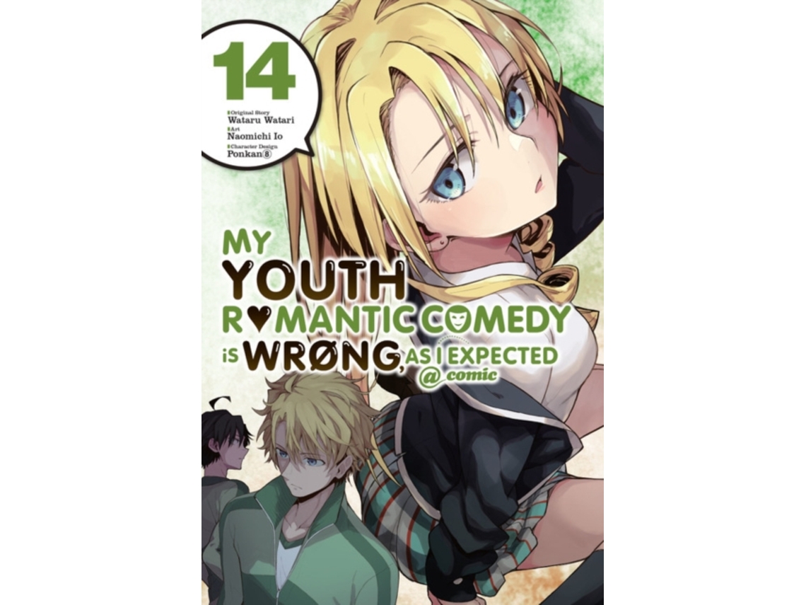 Livro My Youth Romantic Comedy is Wrong, As I Expected comic, Vol. 14 de Wataru Watari (Inglês)