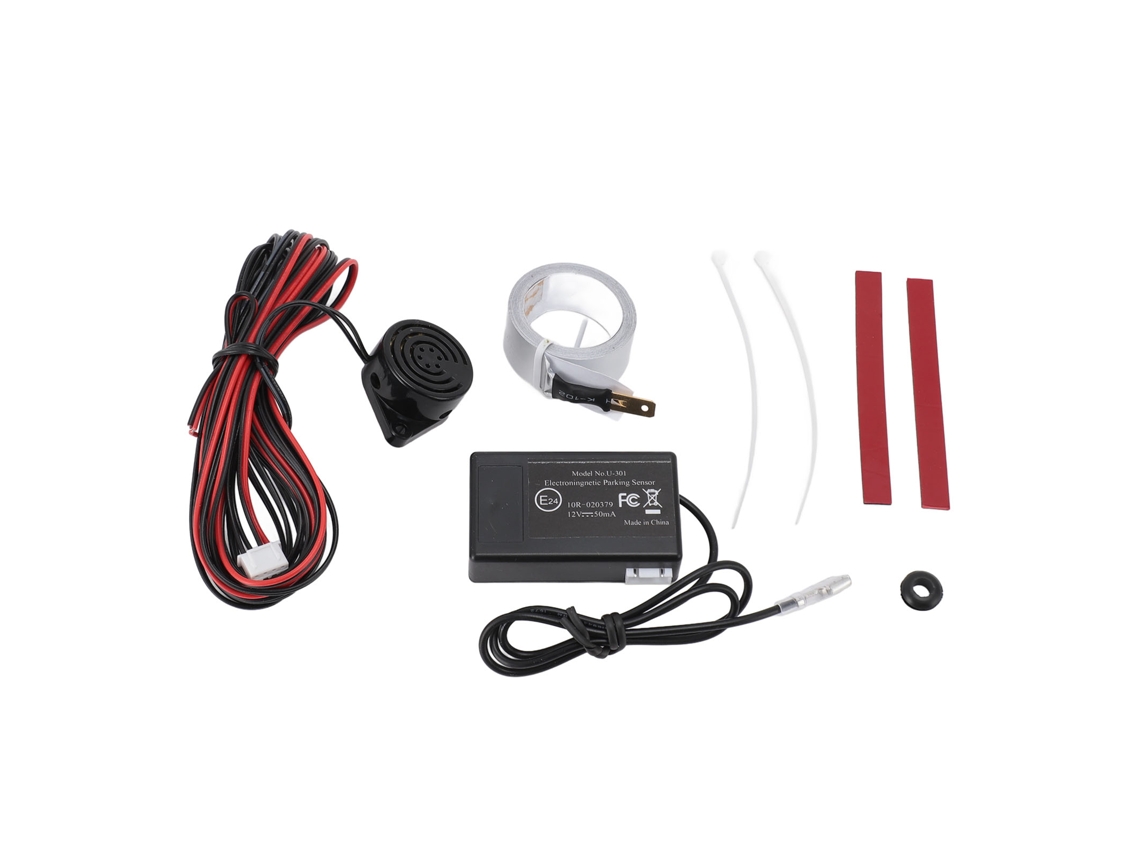 Kit Sensor Ré Elétrico Carro 12v Segurança Estacionamento