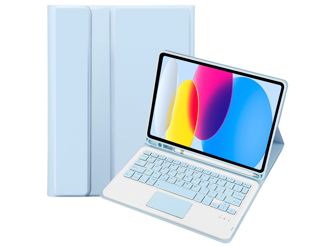 Capa de Teclado Bluetooth XIAOMOYU para Ipad Air com teclado mágico