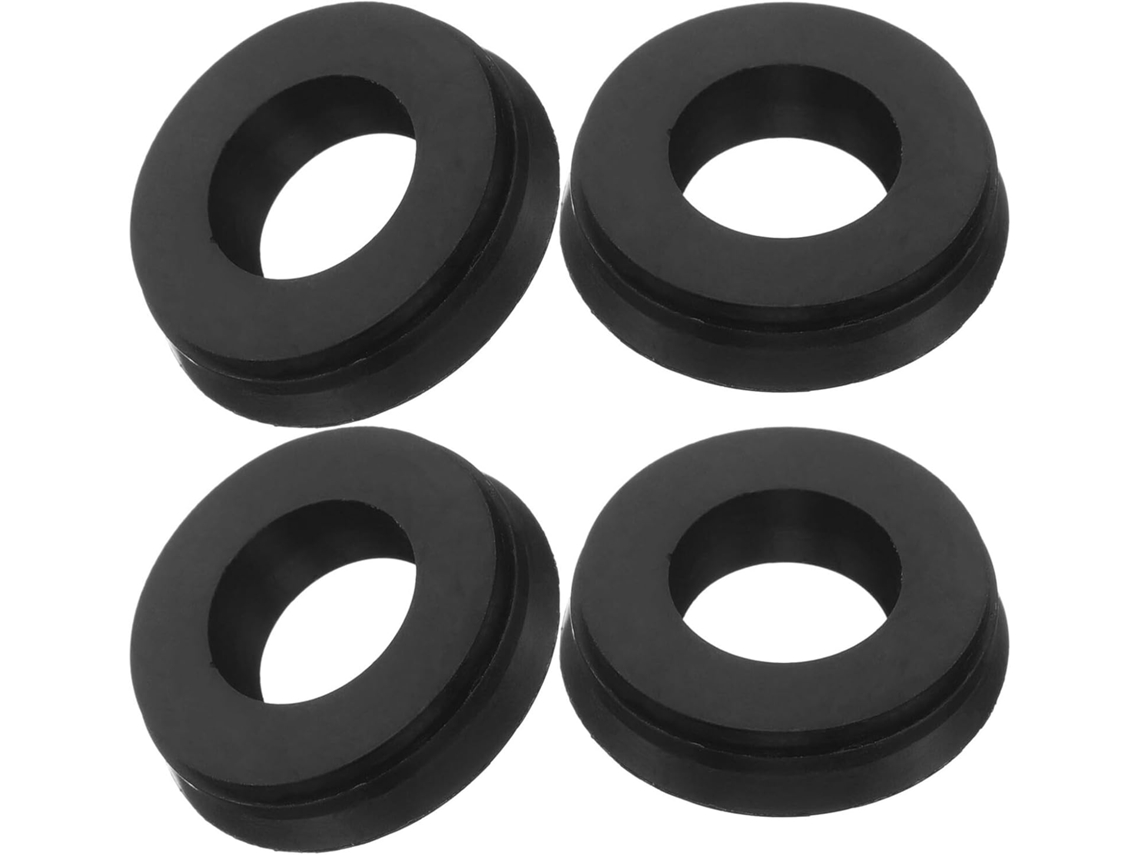 Conjunto De 4 Retentores De Óleo Abertos Para Macaco Hidráulico Horizontal 32x15 Mm - Kit De Reparo E Substituição
