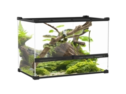 Terrário de Vidro para Répteis, Fundo Elevado, Impermeável S/MARCA