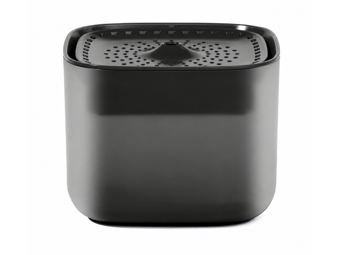 Bebedouro Elétrico Circulante Gato Cão Cinza Fumaça Baixo Ruído Purificação Usb Residencial Externo Simples