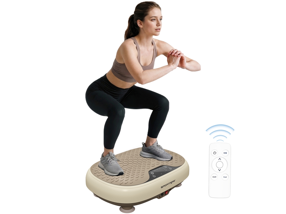Plataforma Vibratória com 20 Velocidades, 3 Programas, Tela Led e Controle Remoto BTFORUS