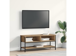Vidaxl Conjunto De Móvel De Tv 100 X 35 X 45 Cm Carvalho Artesanal