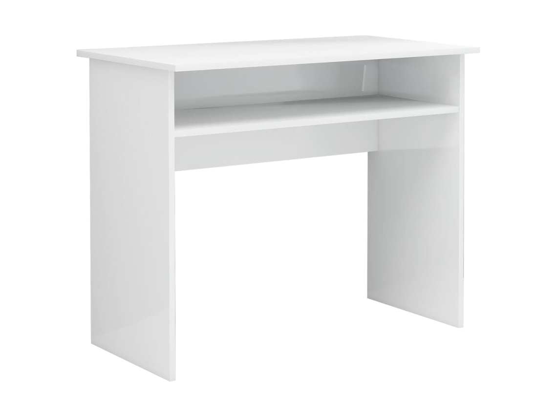 Desk, Desks Vidaxl Branco Madeira Processada (n/a)