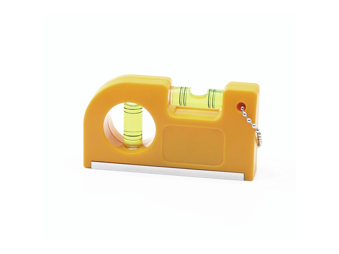 1 Nível Magnético De Bolso, Amarelo, Ferramenta De Medição, Nível, Mini