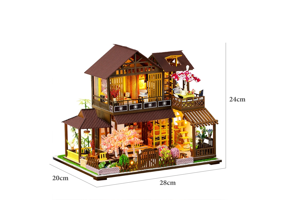 Kit de Casa de Boneca Miniatura com Móveis Business