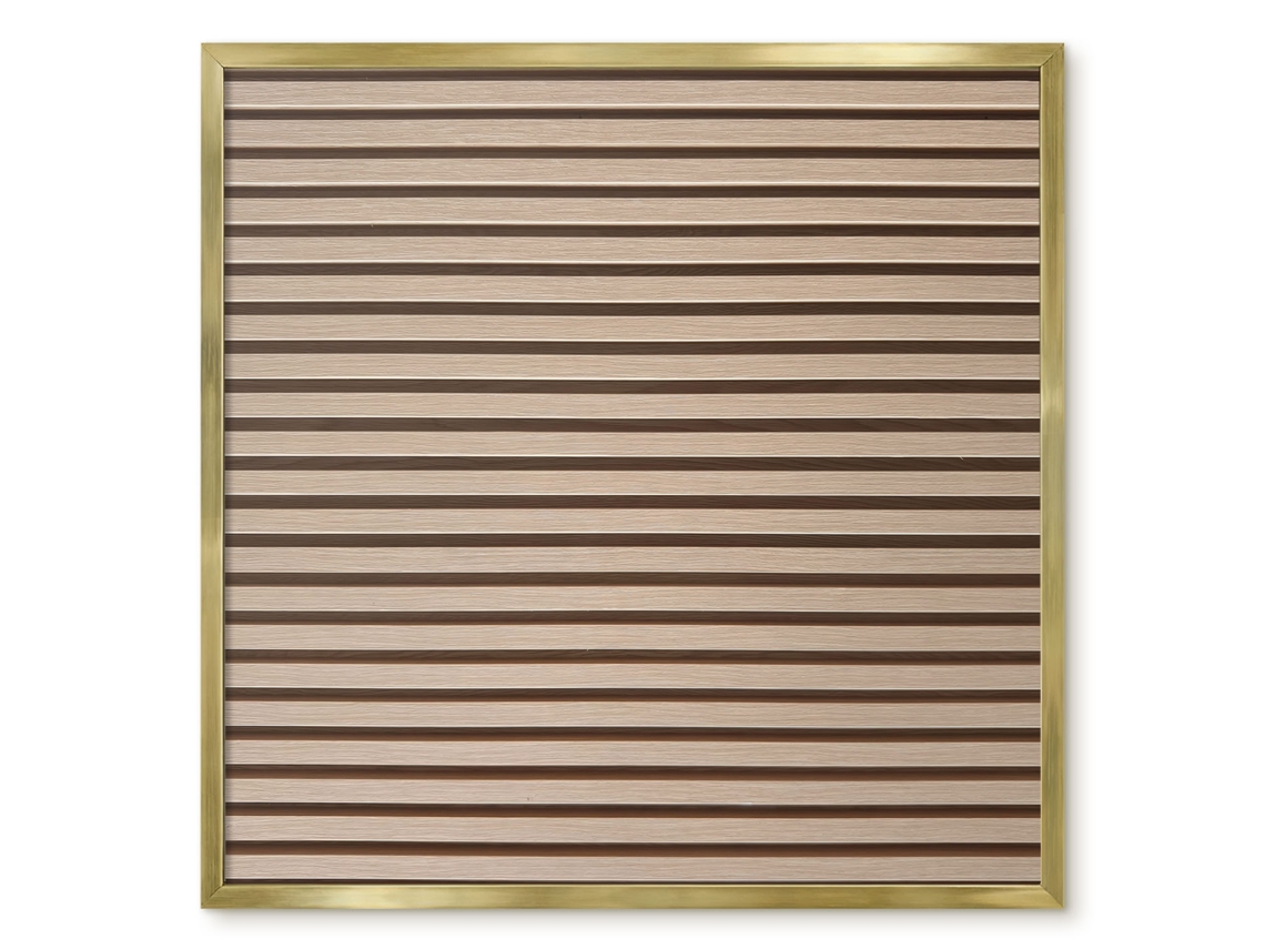 Magnetic Board For Wall Wooden Slats For The Bedroom Espelharte (50x50 Cm)