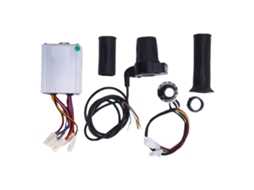 Controlador de velocidade de motor com manopla de aceleração 12v 500w, para bicicleta, triciclo, motocicleta elétrica S/MARCA