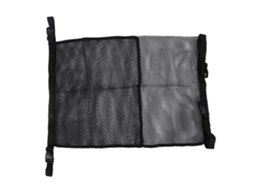 Bolsa de Armazenamento para Cadeira de Rodas com Fivela Fixa Malha Suspensa Grande Capacidade