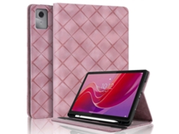 Capa De Couro Com Relevo Em Losango Para Tablet Lenovo Tab M11 / Xiaoxin Pad 11 2024