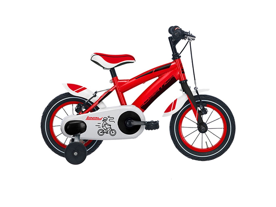 Bicicleta Bimbo 14´´ Vermelho Rapazadriatica