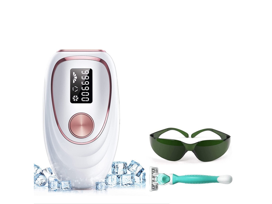 Aparelho De Depilação A Laser, Depilação Ipl - Contato Com Gelo Para Resultados Indolores E Duradouros