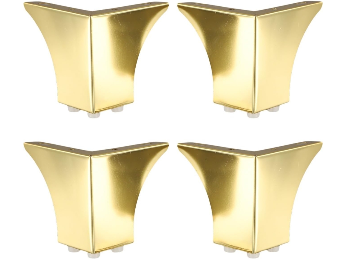 Transforme Seus Móveis Com 4 Pés De Metal Resistentes