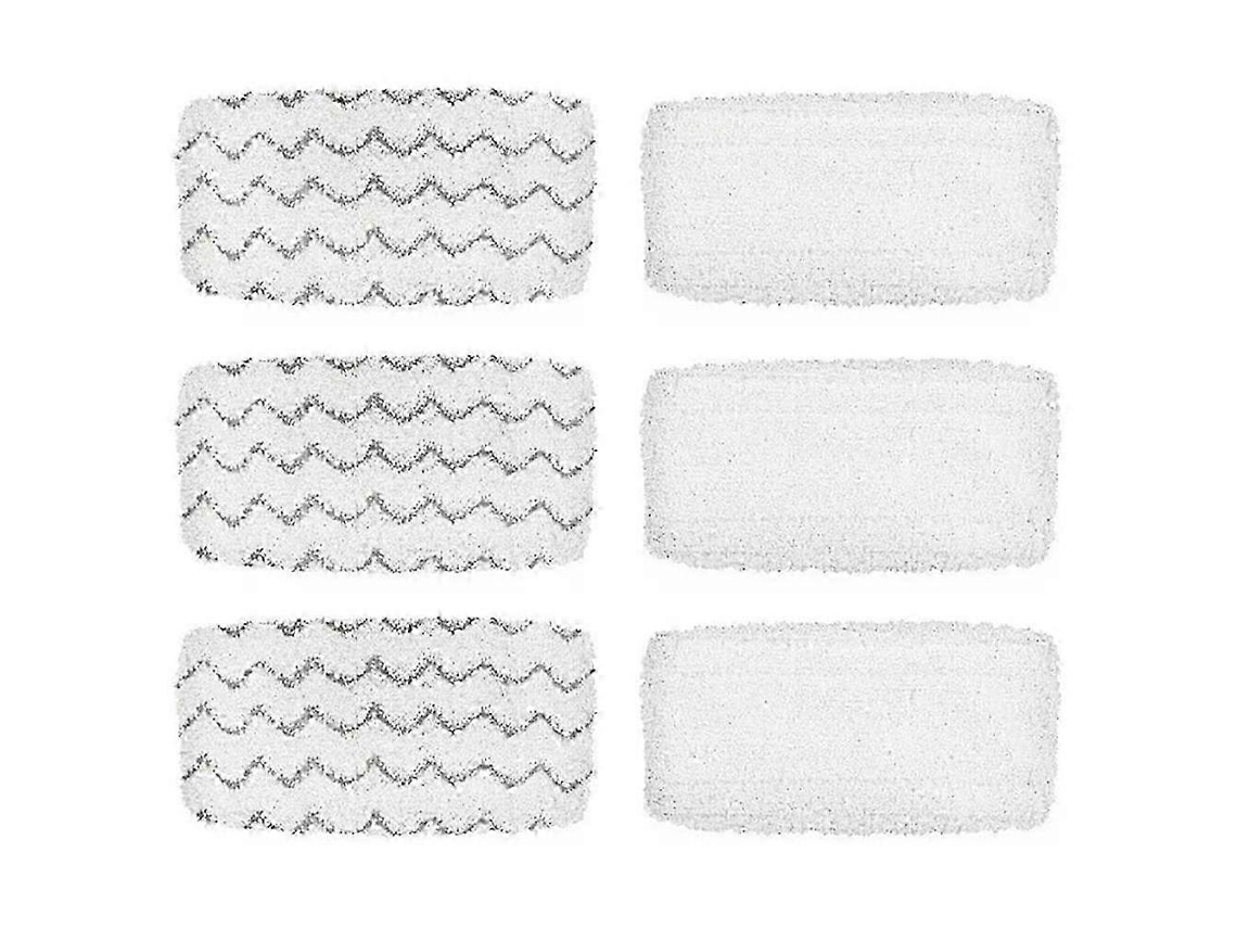 Almofadas De Mop A Vapor De Microfibra, Reutilizáveis E Laváveis, Para Pisos Duros