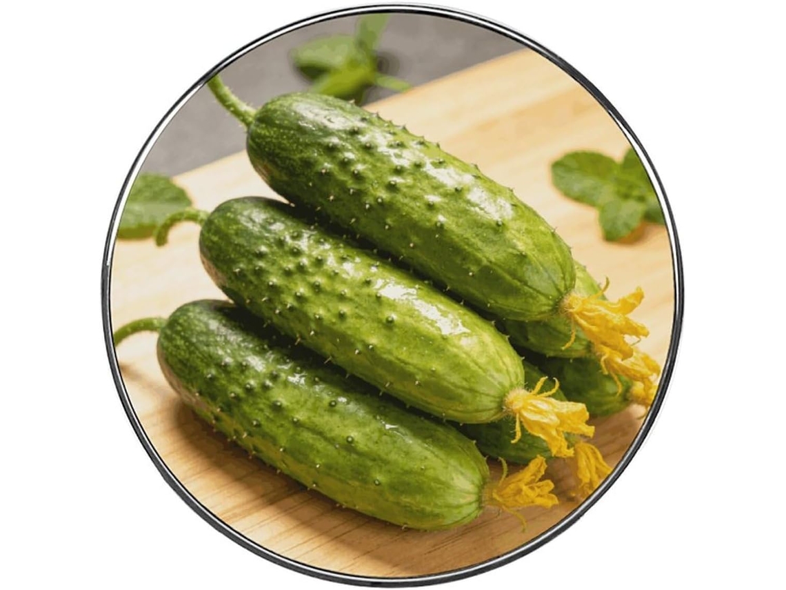 Ímãs De Pepino, Requintados Ímãs De Liga Metálica Personalizados Para Geladeira, Quadro Branco, Armário, Cozinha